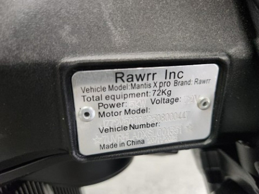 2025 Rawrr MANTIS X PRO