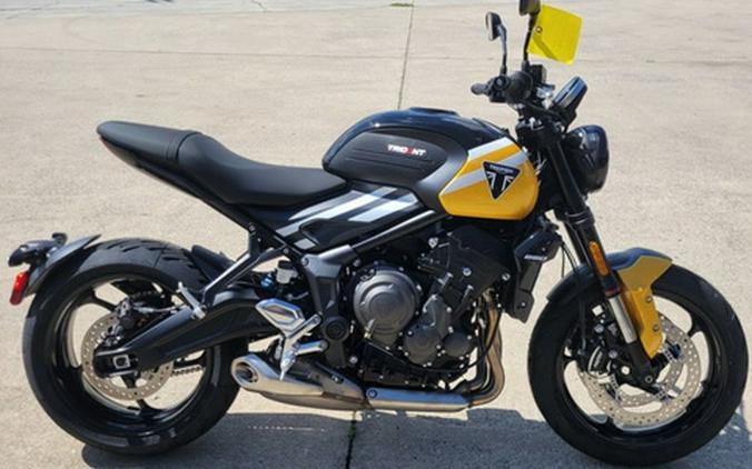 2025 Triumph Trident 660 Cosmic Yellow/Sapphire Black 660