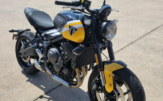 2025 Triumph Trident 660 Cosmic Yellow/Sapphire Black 660