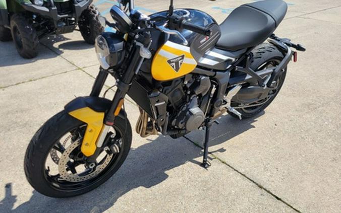 2025 Triumph Trident 660 Cosmic Yellow/Sapphire Black 660