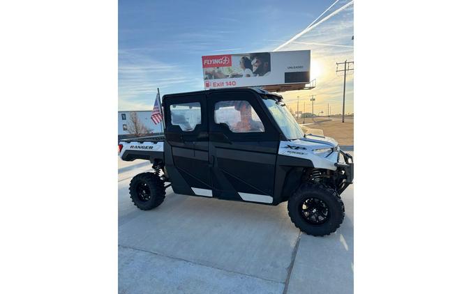 2022 Polaris RANGER CREW XP 1000 Premium Ghost White Metallic