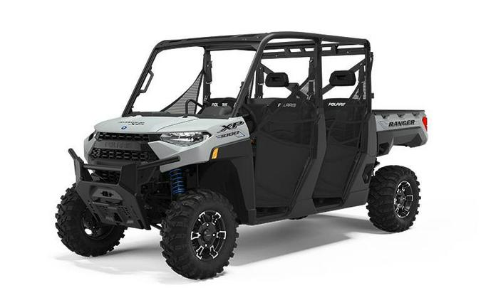 2022 Polaris RANGER CREW XP 1000 Premium Ghost White Metallic