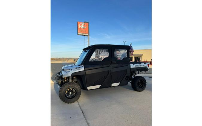 2022 Polaris RANGER CREW XP 1000 Premium Ghost White Metallic