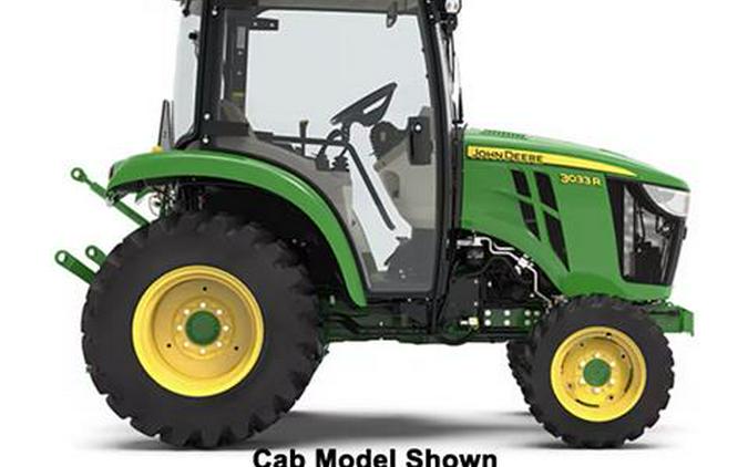 2025 John Deere 3033R eHydro Open Operator Station