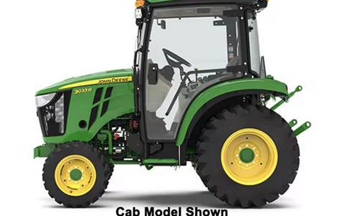 2025 John Deere 3033R eHydro Open Operator Station