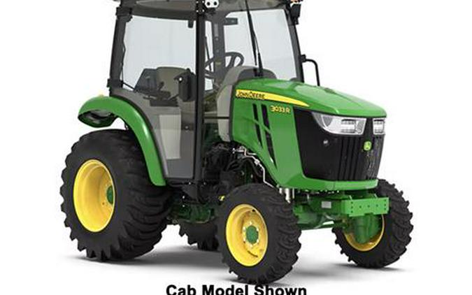 2025 John Deere 3033R eHydro Open Operator Station