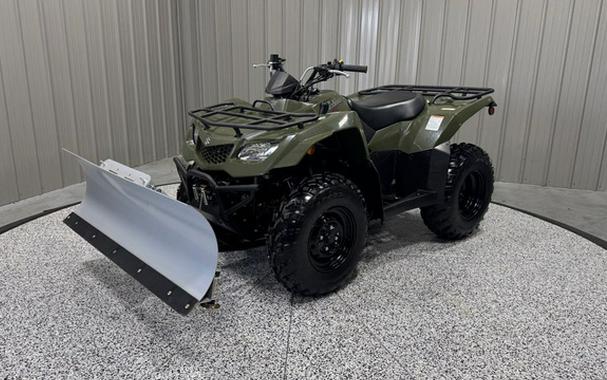 2024 Suzuki King Quad 400 4X4 W/ Plow