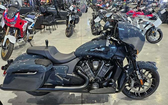 2025 Indian Chieftain Powerplus Dark Horse 112 W/Powerband Blue Dusk
