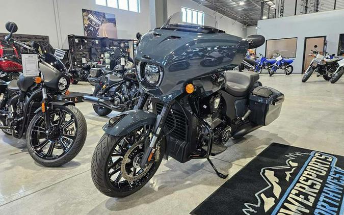 2025 Indian Chieftain Powerplus Dark Horse 112 W/Powerband Blue Dusk