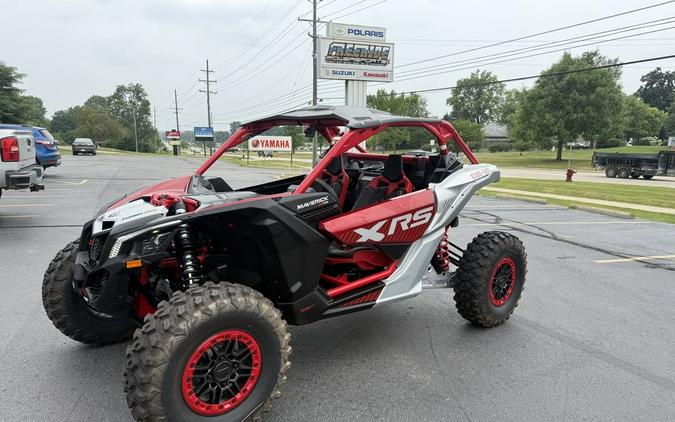 2025 Can-Am® Maverick X3 X rs Turbo RR with Smart-Shox Fiery Red & Hyper Silver
