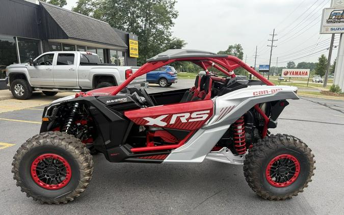 2025 Can-Am® Maverick X3 X rs Turbo RR with Smart-Shox Fiery Red & Hyper Silver