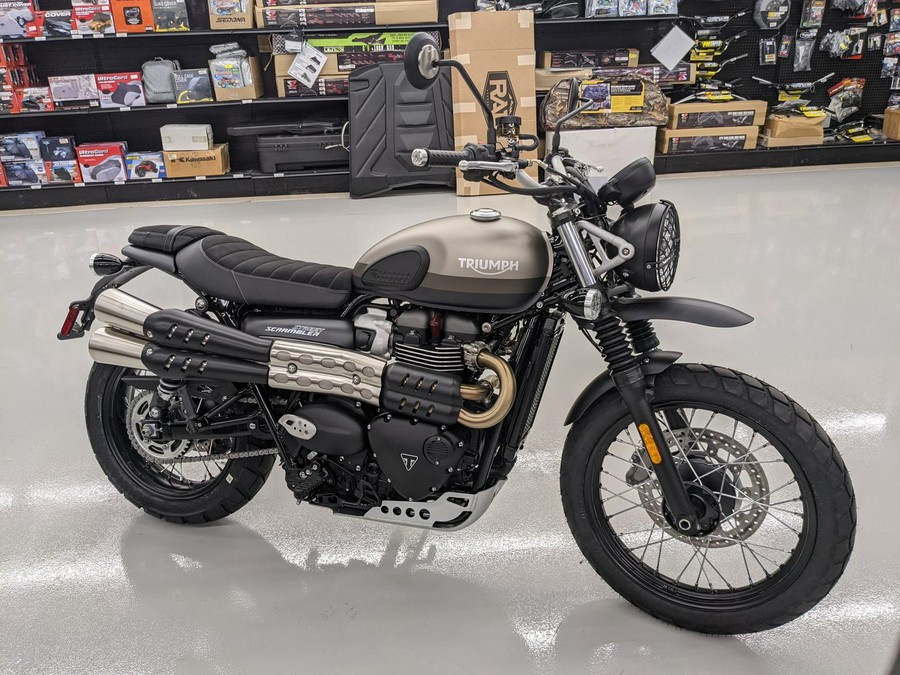 2022 Triumph Street Scrambler Sandstorm Edition