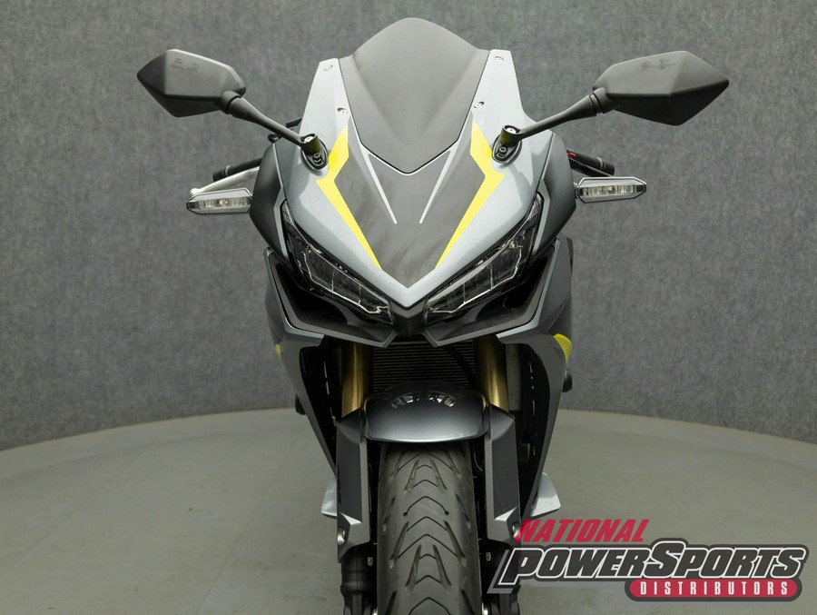 2022 HONDA CBR500R W/ABS