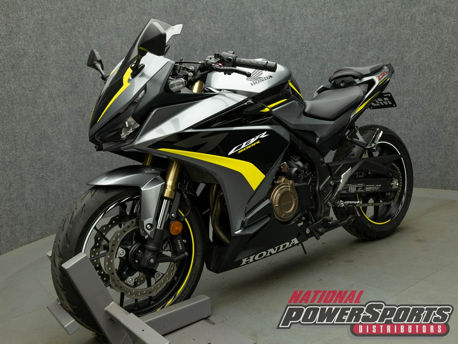 2022 HONDA CBR500R W/ABS