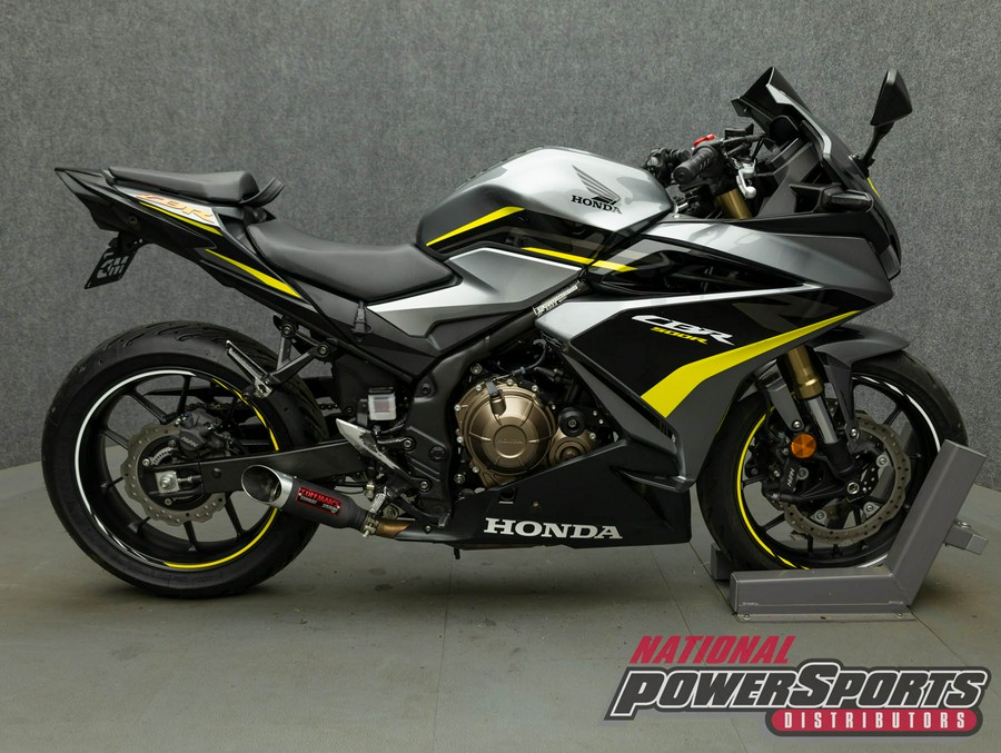 2022 HONDA CBR500R W/ABS