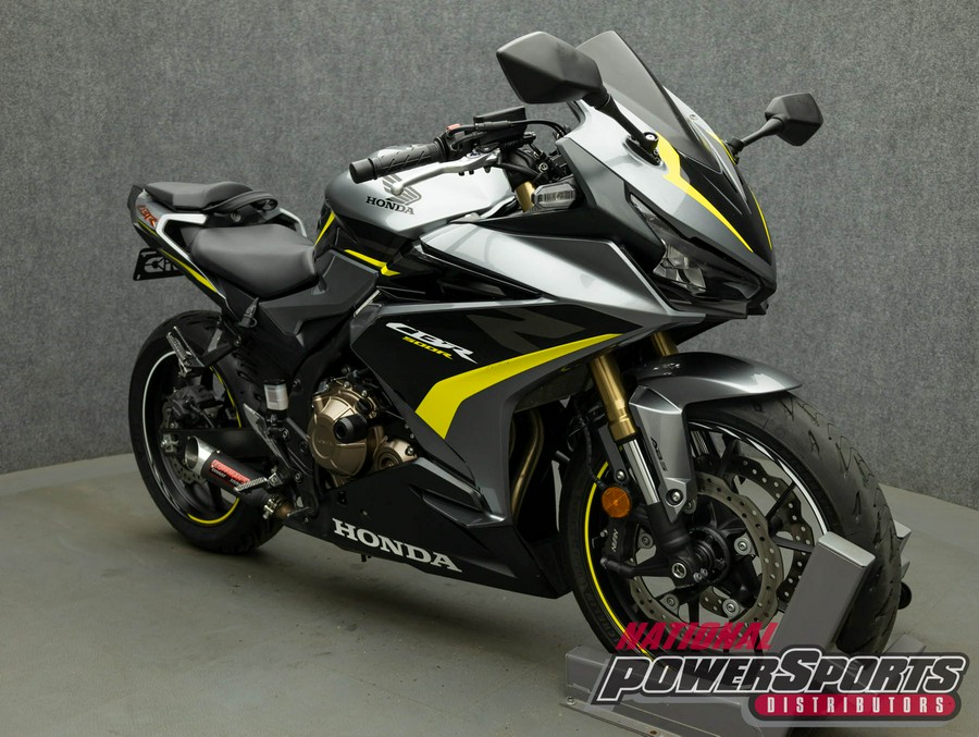 2022 HONDA CBR500R W/ABS