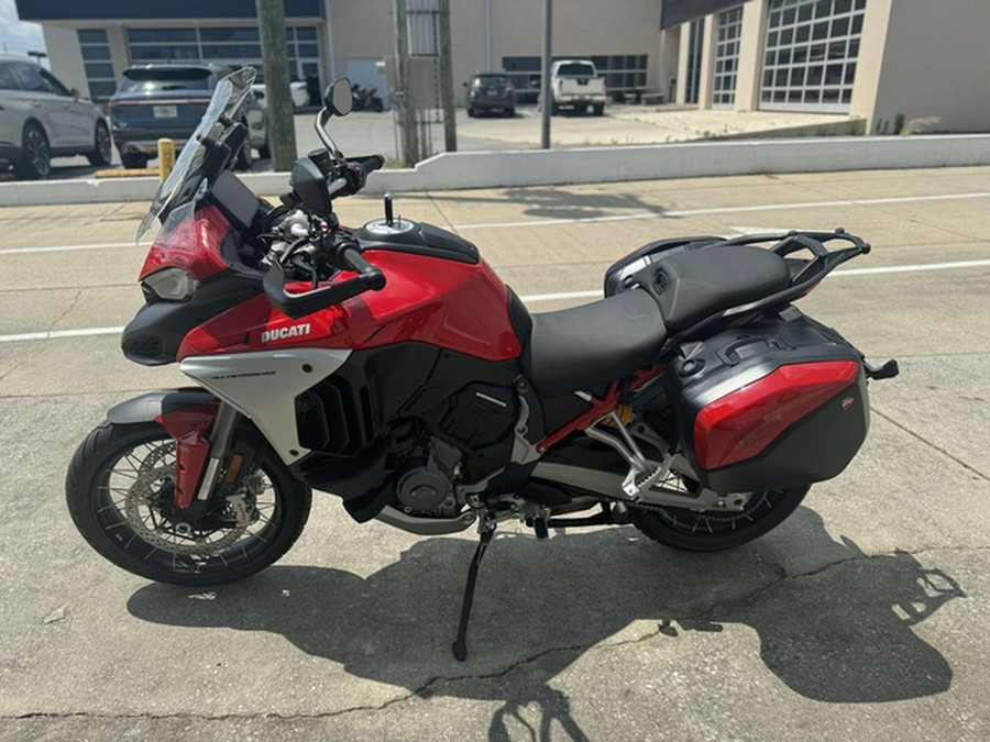 2024 Ducati Multistrada V4 S Travel & Radar Spoked Wheels Red