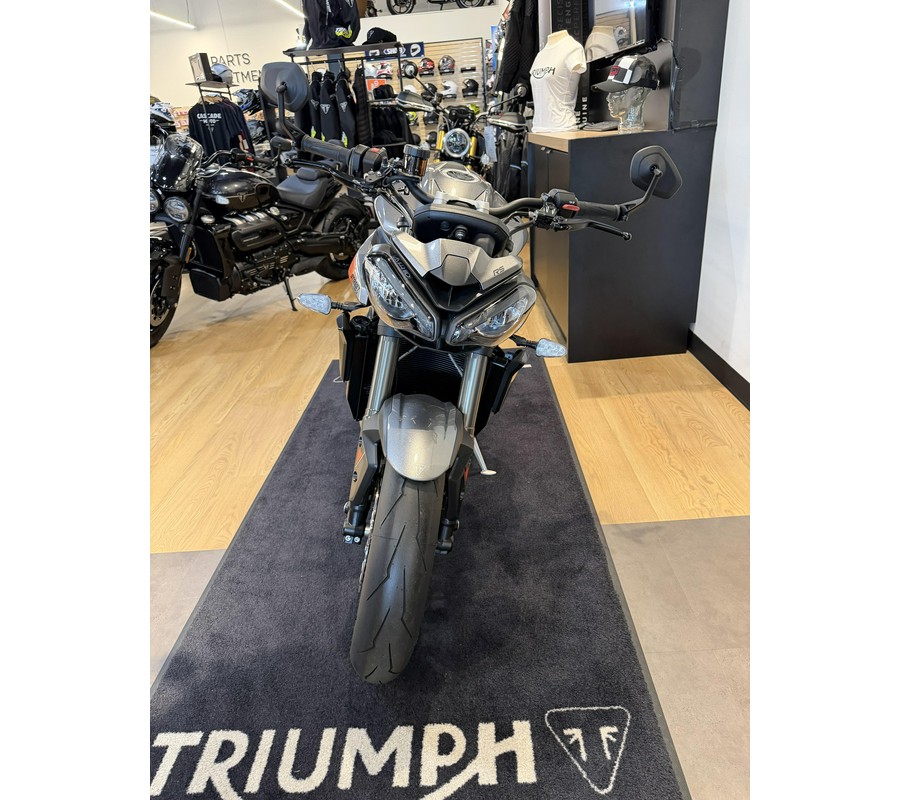 2025 Triumph Street Triple 765 RS - SILVER ICE