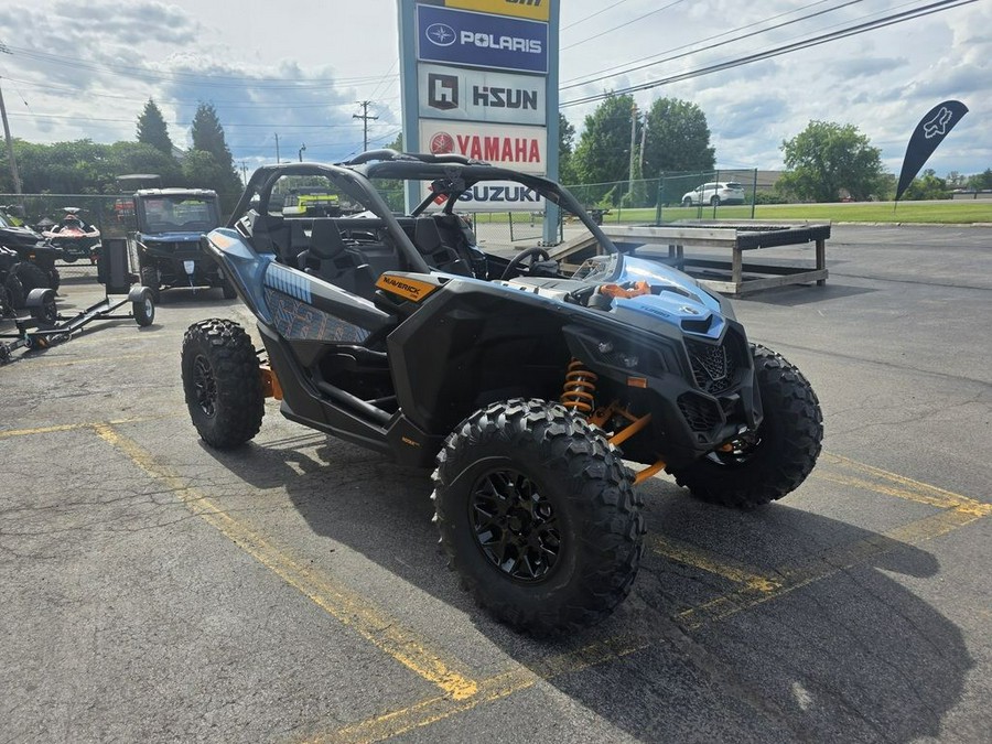 2026 Can-Am® Maverick X3 DS Turbo Scandi Blue & Orange Crush