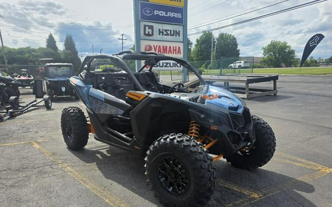 2026 Can-Am® Maverick X3 DS Turbo Scandi Blue & Orange Crush