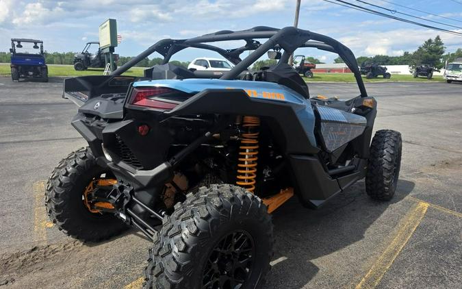 2026 Can-Am® Maverick X3 DS Turbo Scandi Blue & Orange Crush