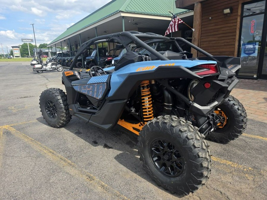 2026 Can-Am® Maverick X3 DS Turbo Scandi Blue & Orange Crush