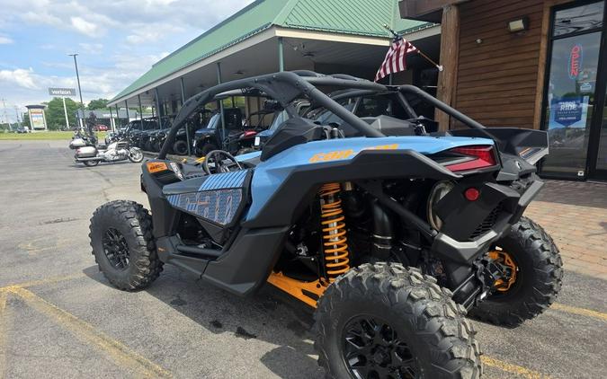 2026 Can-Am® Maverick X3 DS Turbo Scandi Blue & Orange Crush