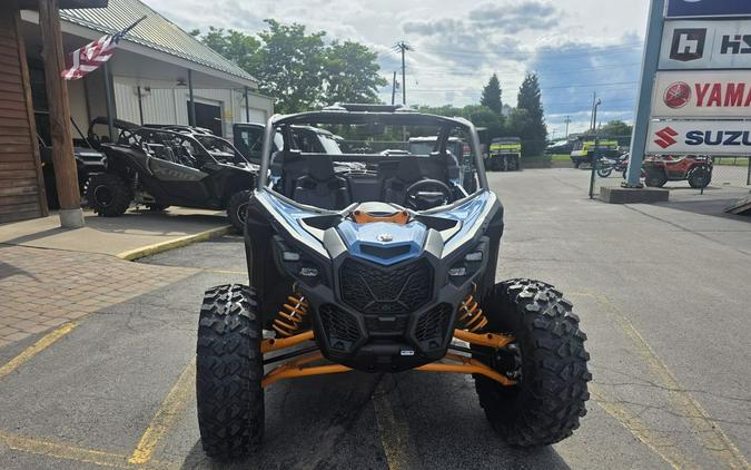 2026 Can-Am® Maverick X3 DS Turbo Scandi Blue & Orange Crush