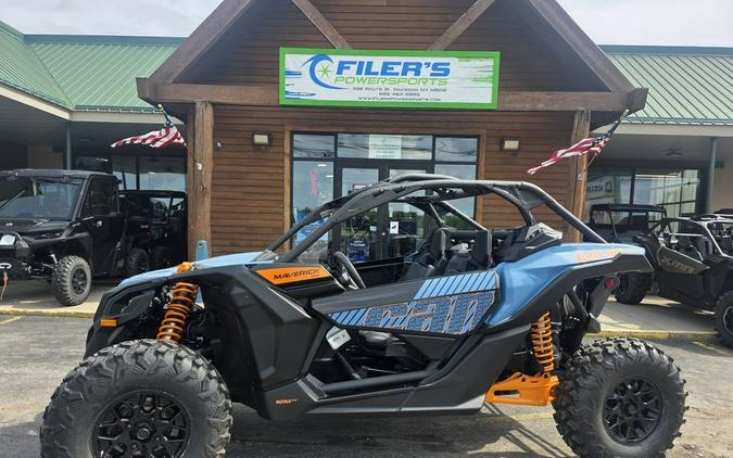 2026 Can-Am® Maverick X3 DS Turbo Scandi Blue & Orange Crush