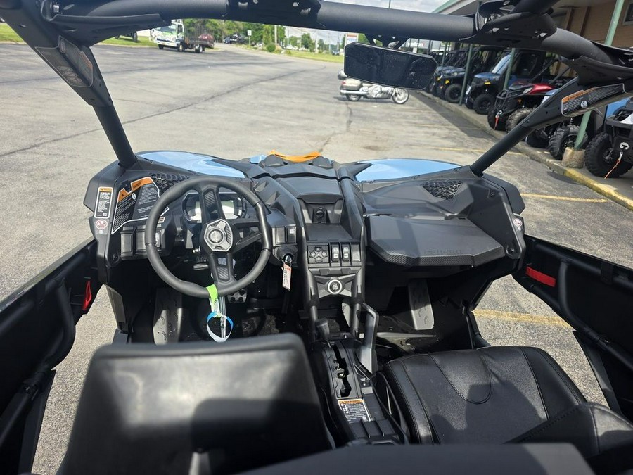 2026 Can-Am® Maverick X3 DS Turbo Scandi Blue & Orange Crush