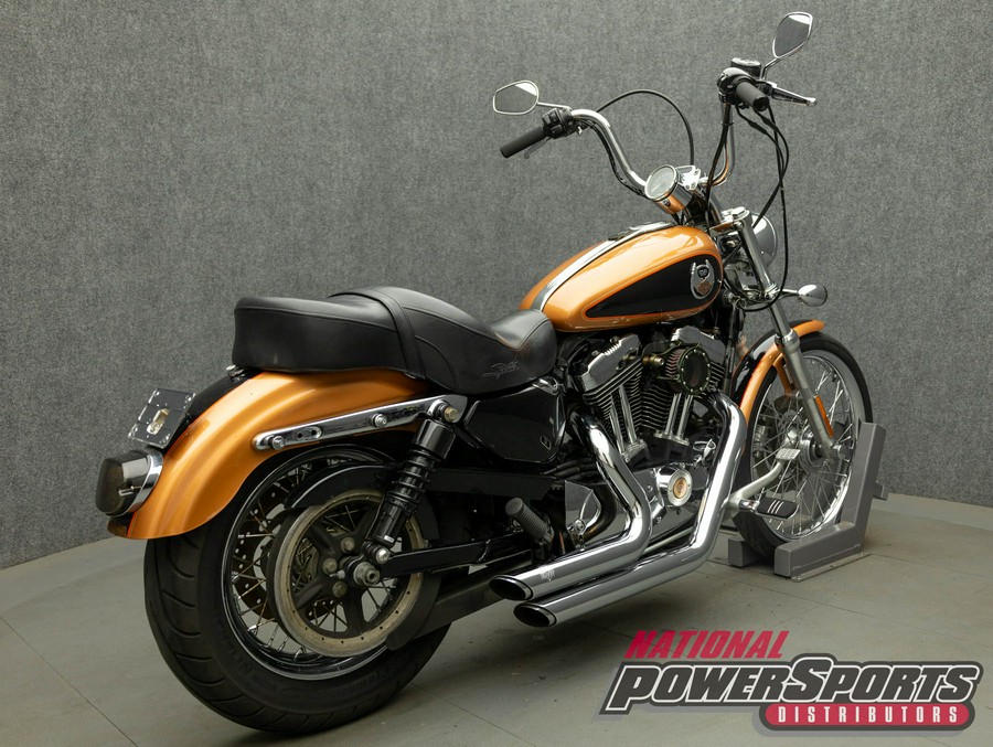 2008 HARLEY DAVIDSON XL1200C SPORTSTER 1200 CUSTOM ANNIVERSARY