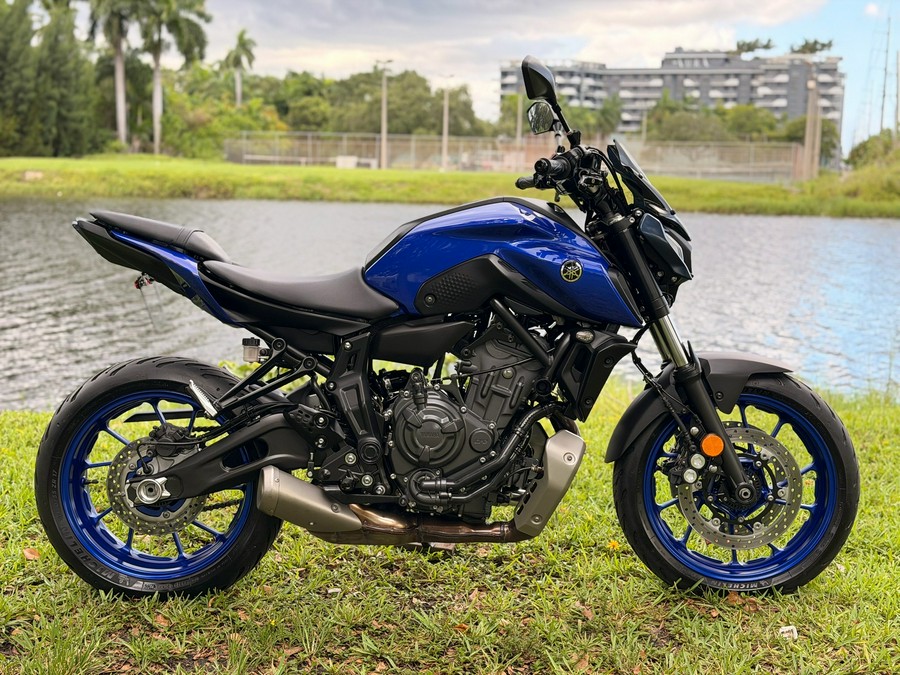 2022 Yamaha Motor Corp., USA MT-07