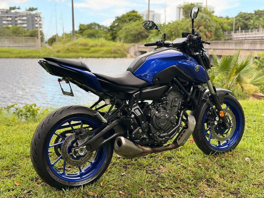 2022 Yamaha Motor Corp., USA MT-07