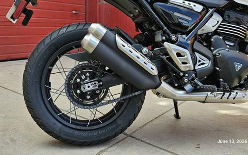 2026 Triumph Scrambler 400 XC Vanilla White