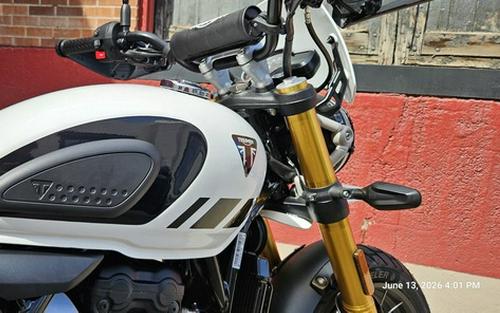 2026 Triumph Scrambler 400 XC Vanilla White