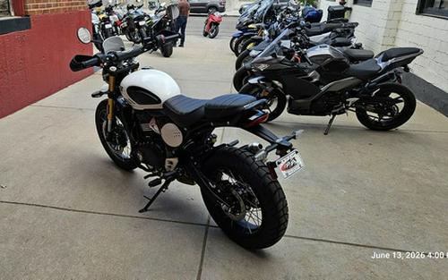 2026 Triumph Scrambler 400 XC Vanilla White