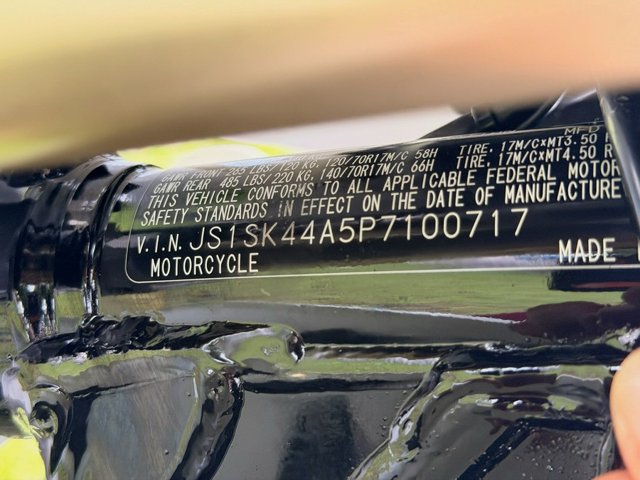 2023 Suzuki Motor of America Inc. DR-Z400SM