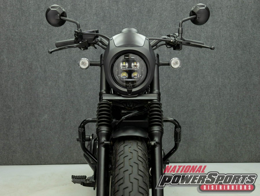 2021 HONDA CMX500 REBEL W/ABS