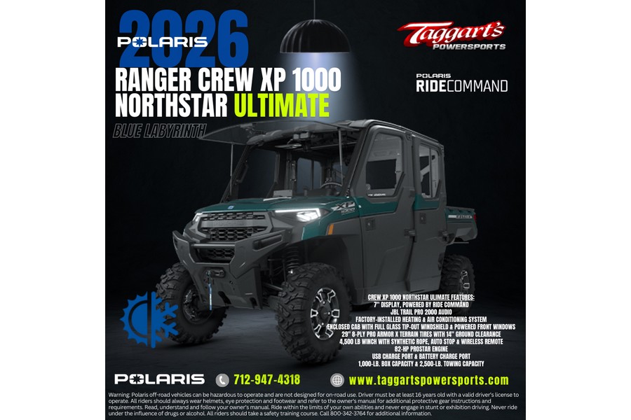 2026 Polaris Ranger® Crew XP 1000 NorthStar Edition Ultimate