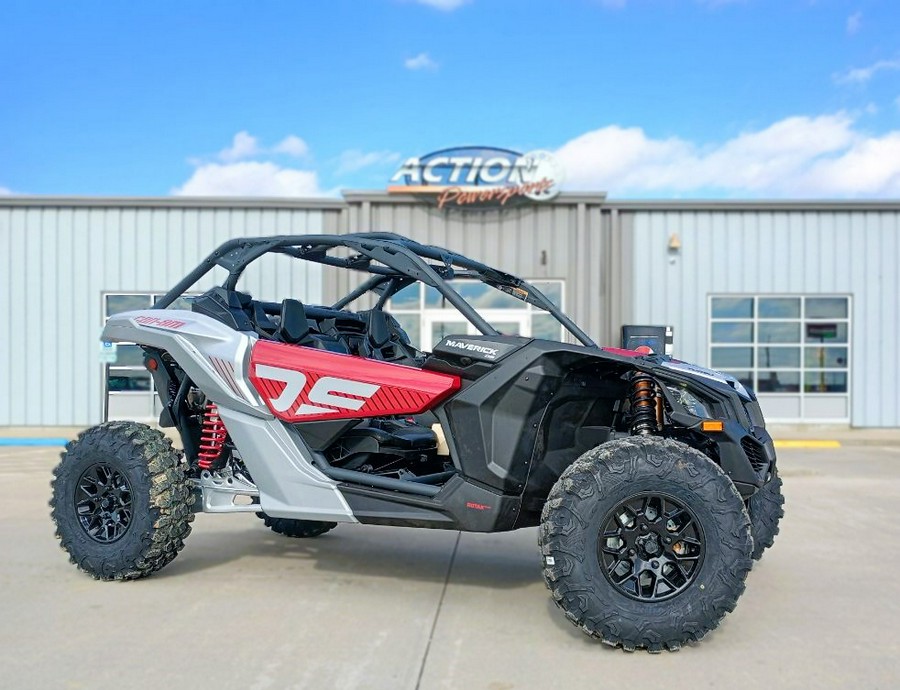 2024 Can-Am Maverick X3 DS Turbo Red & Silver