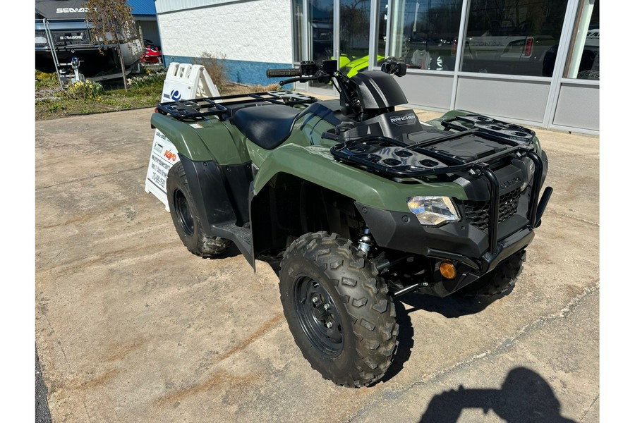 2022 Honda Rancher 2x4 Green