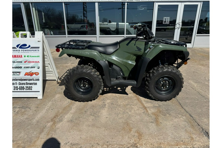 2022 Honda Rancher 2x4 Green