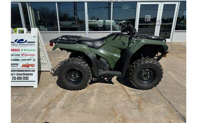 2022 Honda Rancher 2x4 Green