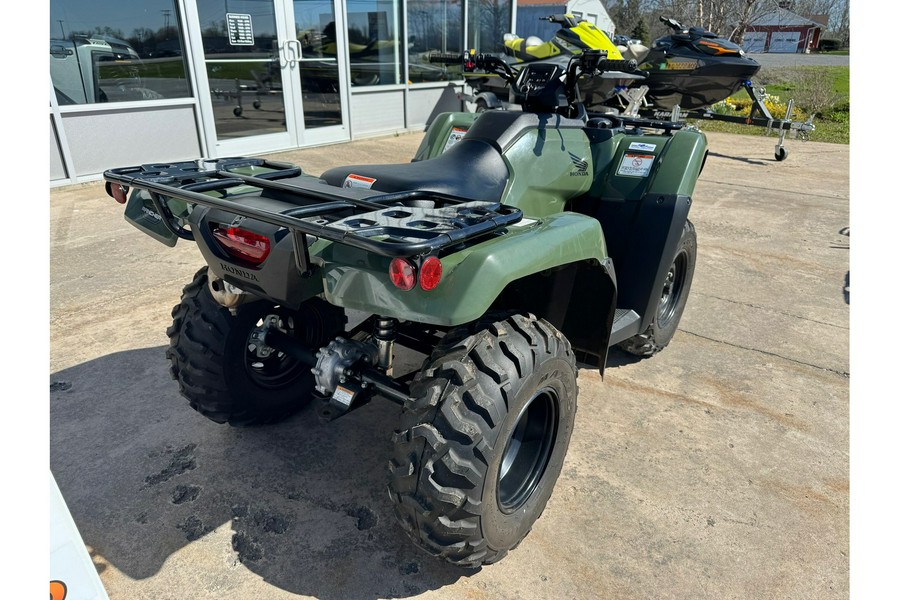 2022 Honda Rancher 2x4 Green