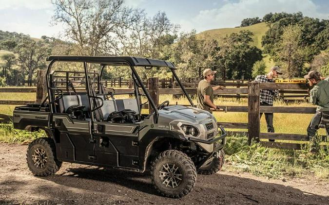 2020 Kawasaki Mule Pro-FXT™ Ranch Edition Metallic Phantom Silver