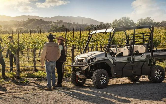 2020 Kawasaki Mule Pro-FXT™ Ranch Edition Metallic Phantom Silver