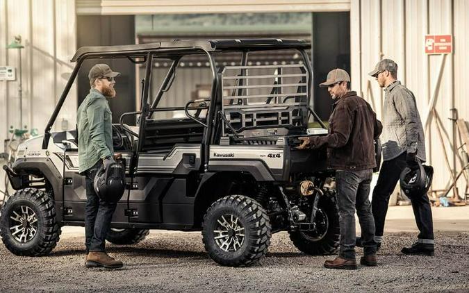 2020 Kawasaki Mule Pro-FXT™ Ranch Edition Metallic Phantom Silver