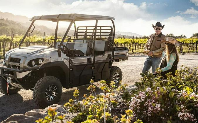 2020 Kawasaki Mule Pro-FXT™ Ranch Edition Metallic Phantom Silver