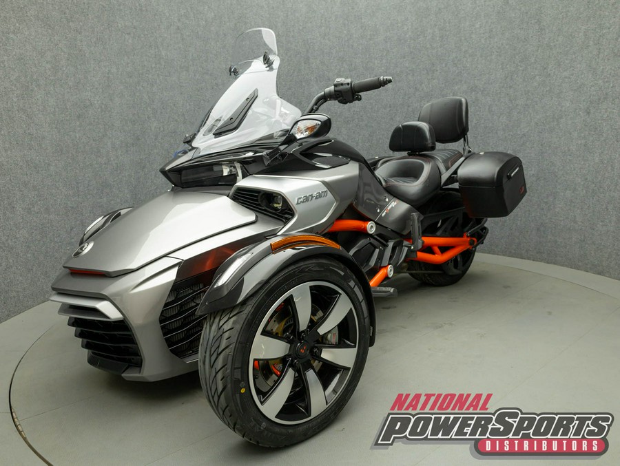 2015 CAN-AM SPYDER F3S SE6 TRIKE W/ABS