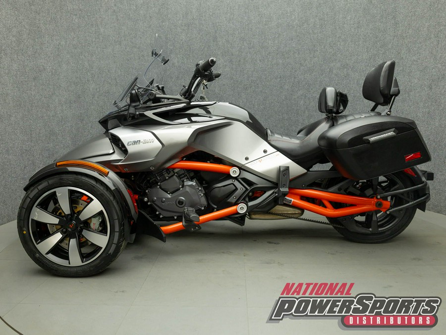 2015 CAN-AM SPYDER F3S SE6 TRIKE W/ABS